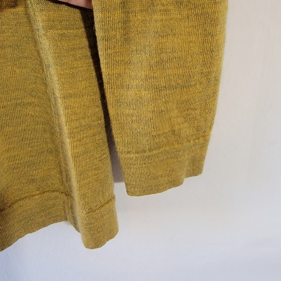 EILEEN FISHER  Women's Mustard 100% Wool Sweater Top Sz XXS Quite Luxury Soft - Picture 9 of 12